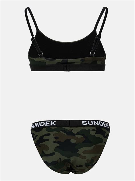 Sundek Bikini Mimetic Junior Swimwear Nencini Sport