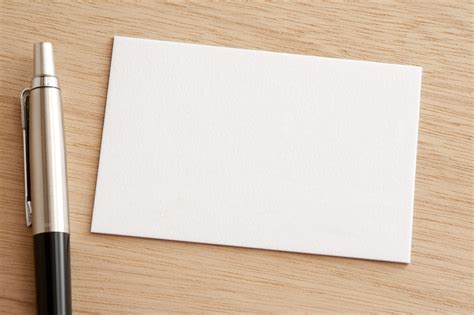 stock photo  blank white business card   freeimageslive