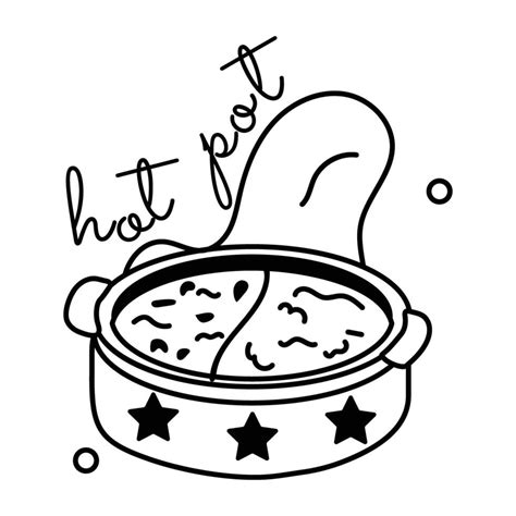 Trendy Hot Pot 43106212 Vector Art At Vecteezy