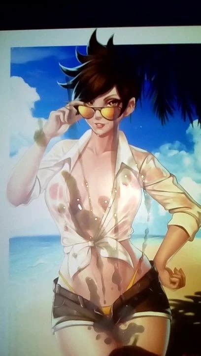 Tracer Overwatch Cum Tribute Gay Porn Xhamster