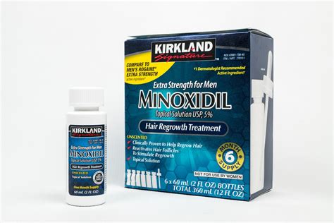 El Minoxidil 5 Marca Kirkland Ha Sido Sustuido Por La Marca De