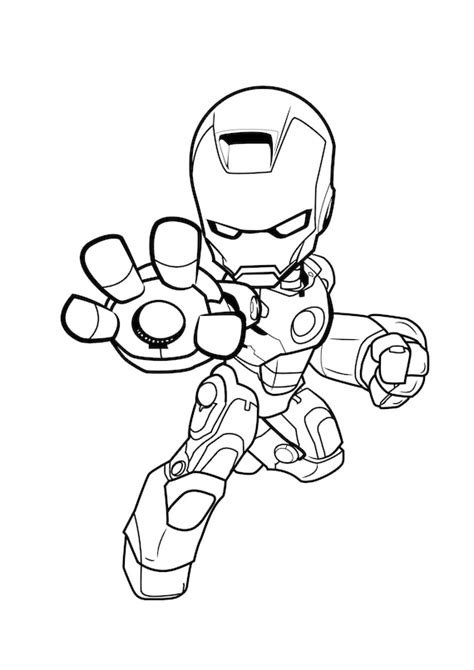 Dibujos de superhéroes pdf para colorear | vsun