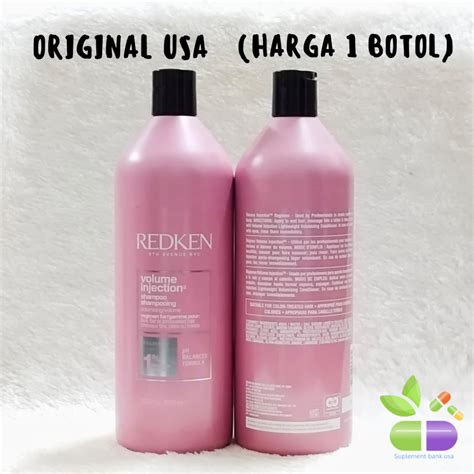 Jual Redken Volume Injection Shampoo 1000ml Shopee Indonesia