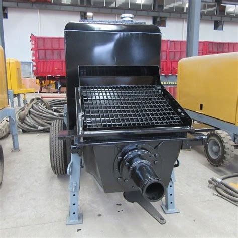 China Towable Concrete Trailer Pump Manufacturers Suppliers Factory