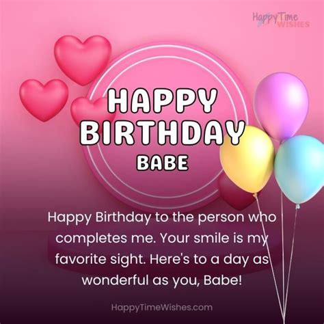 25 Free Happy Birthday Babe Images Wishes 2025