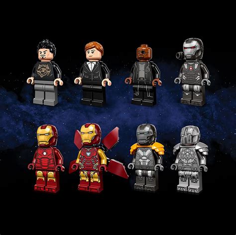 LEGO Marvel Iron Man Armory 76216 Building Set Toy Suits Minifigures