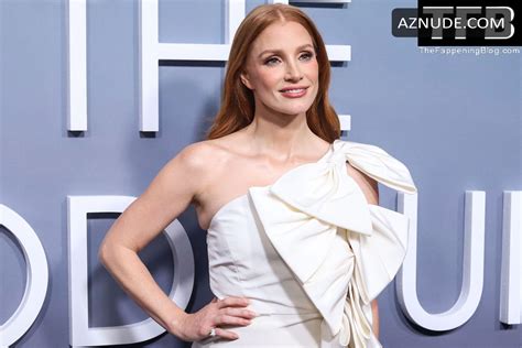 Jessica Chastain Sexy Seen Flaunting Her Hot Legs At The Good Nurse Premiere In New York Aznude