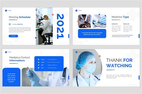 医疗与健康Powerpoint模板下载 Mediplus Medical Health Powerpoint Template 设计小咖