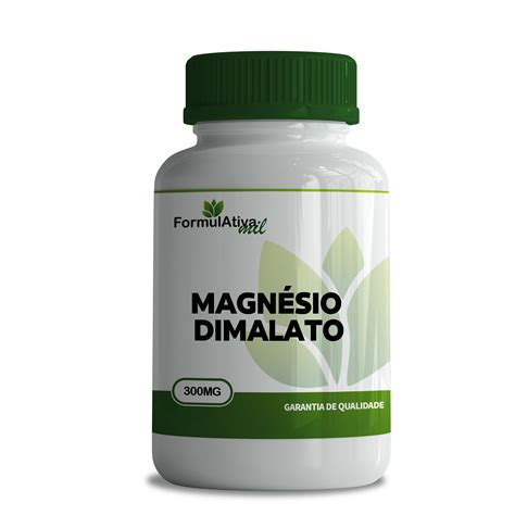 Magnésio Dimalato 300Mg 90 Cápsulas Fórmulativa Mil FórmulAtiva Mil