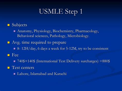 PPT - United States Medical Licensing Examination (USMLE) PowerPoint ...