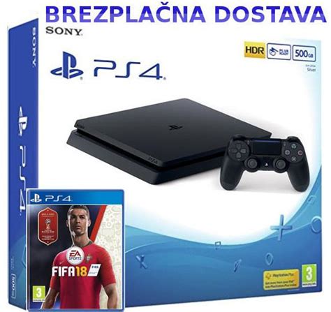 SONY Igralna Konzola Playstation 4 Slim In FIFA 18