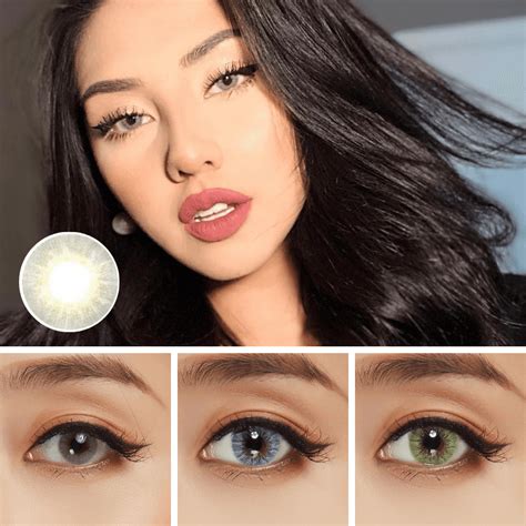 Best Colored Contacts For Dark Eyes Before And After 👁 Prescription