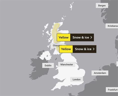 Uk Snow Mapped Where Will It Snow This Week Met Office Snow Warnings