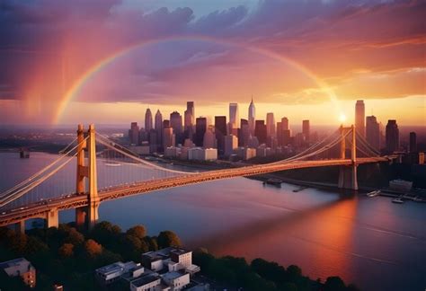 rainbow   city  manhattan   rainbow premium ai