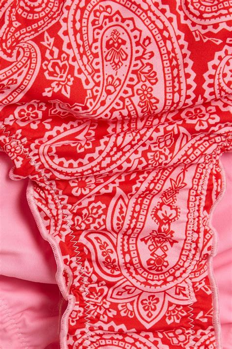 Heidi Klein Reversible Paisley Print Low Rise Bikini Briefs The Outnet