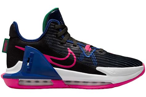 Nike LeBron Witness 6 Black Deep Royal Blue Men's - CZ4052-005/DC8994-005 - US