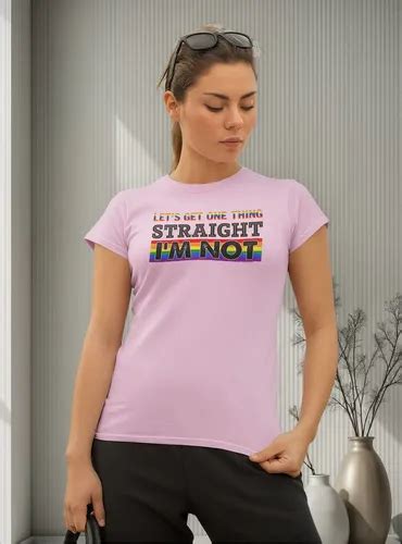 Playera Straight Gay Pride Arcoiris Colores Marcha Lgbtt Meses Sin Inter S