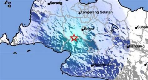 Gempa M 40 Guncang Kota Bogor Terasa Hingga Sukabumi Tangsel Life