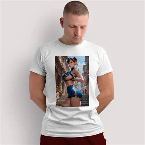 Playera Ha Hentai Ahegao Chun Li P71 Meses sin interés