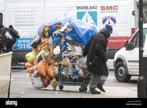 A Homeless Man Stock Photo Alamy