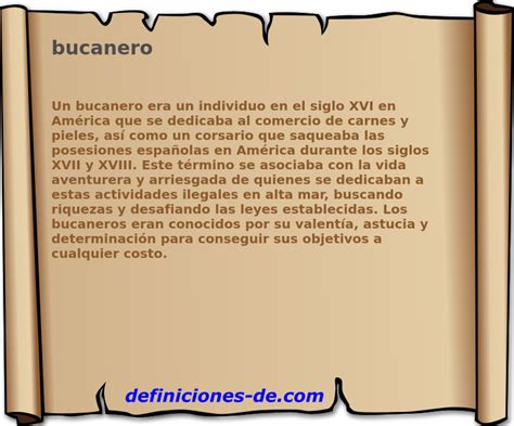 O Que Significa Bucaneiro - Significado de «bucanero»