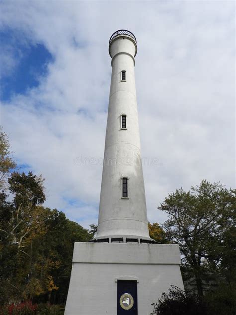 Oneida Lake Historic Lighthouse Since 1917 Stock Photo Image Of