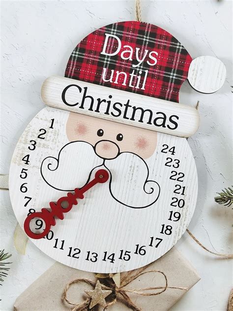 Pc Christmas Santa Snowman Design Random Calendar Conto Alla