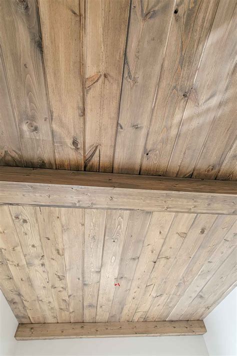 Diy Wood Plank Ceiling Artofit