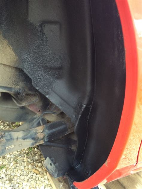 Войлочные подкрылки? Не, не слышал.) — Mazda 3 (1G) BK, 1,6 л, 2006 ...