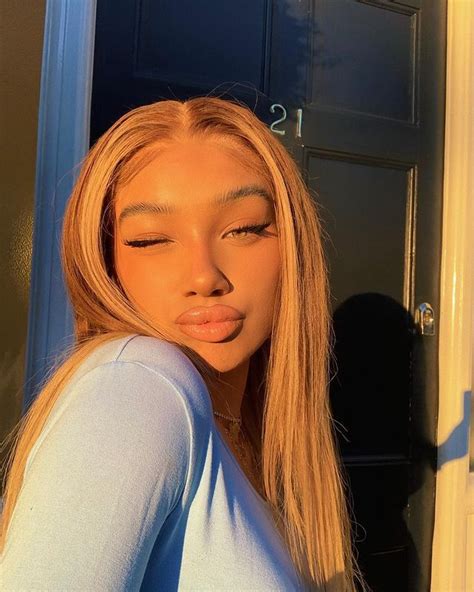 Chelly On Instagram I Might Not Be Good For Him But Im Real To Him Straight Blonde Hair