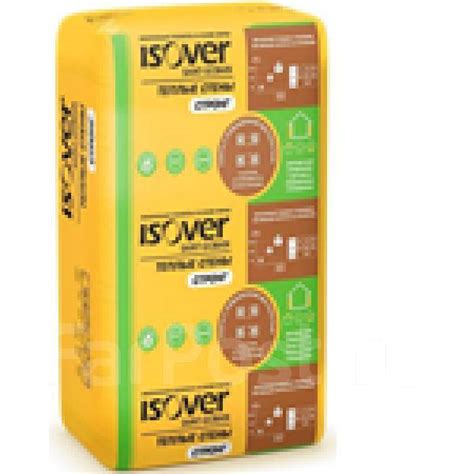 Теплые Стены Стронг Плиты (НГ) 50 х 610 х 1000 (1/10). ОПТ! Isover ...