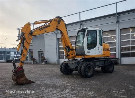 Liebherr A 309 Litronic wheel excavator for sale Poland Księżyno MX27462