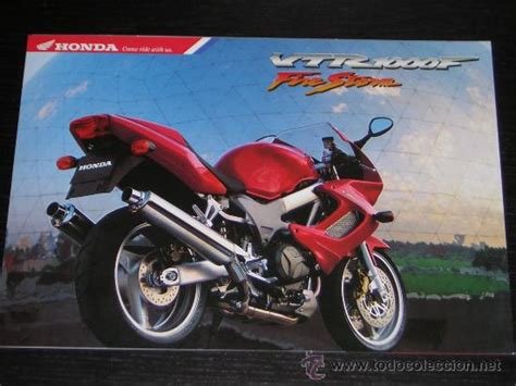 Honda Vtr F Fire Storm Catalogo Publicid Vendido En Venta