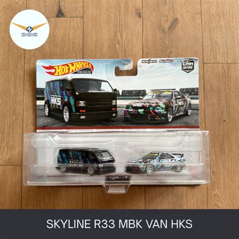 Jual Hot Wheels Two Pack Nissan Skyline Gtr R Mbk Van Hks Pack Pack Kab Malang Gundam