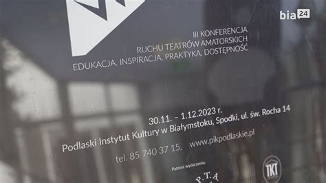 Iii Konferencja Ruchu Teatr W Amatorskich Edukacja Inspiracja