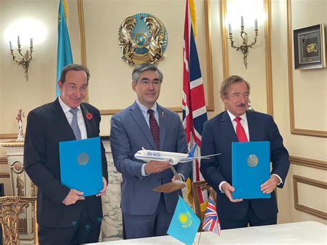 Air Astana Signs Agreement On Lease For Three Boeing 787 9 Dreamliner