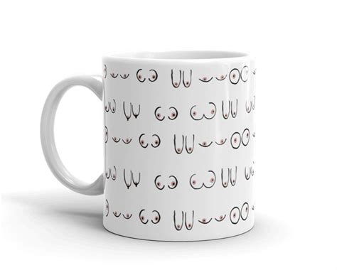 Boob Gift Boob Print Mug