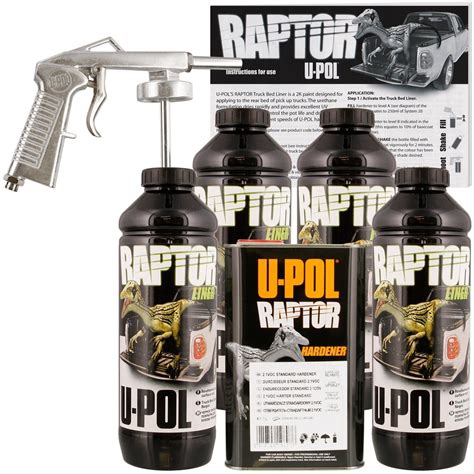 Краска в баллончиках раптор: U-POL RAPTOR в аэрозольном баллончике ...