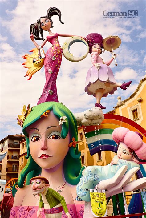 Falles De Benicarl Falla La Barraca Atravesdelvisor Flickr