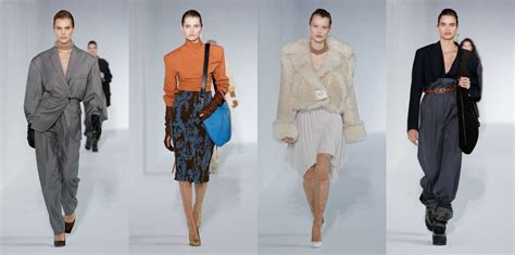 Широкие плечи на показе Acne Studios