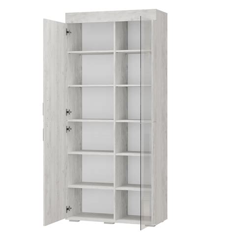 Шкаф многофункциональный Прима ШК-16 бетон пайн светлый