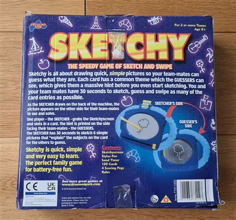 Sketchy The Speedy Game Of Sketch And Swipe Drumond Park