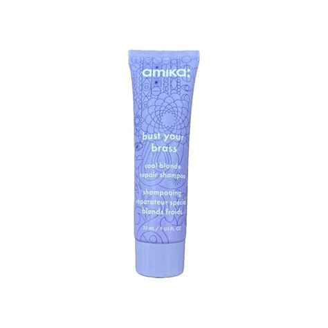 Amika Bust Your Brass Cool Blonde Repair Shampoo