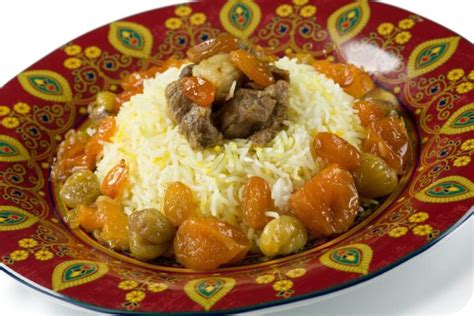 Азербайджанский плов с сухофруктами и мясом: от шефа