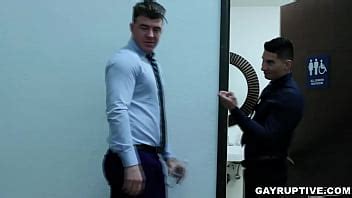 Hunk Office Mates Anal Sex In The Office Bathroom XNXX