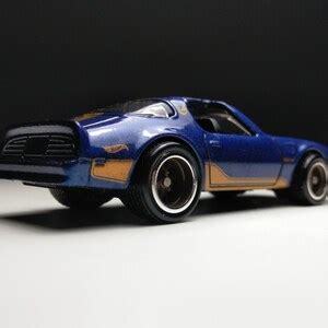 Pontiac Firebird Hot Wheels Custom Real Rubber Tires Etsy