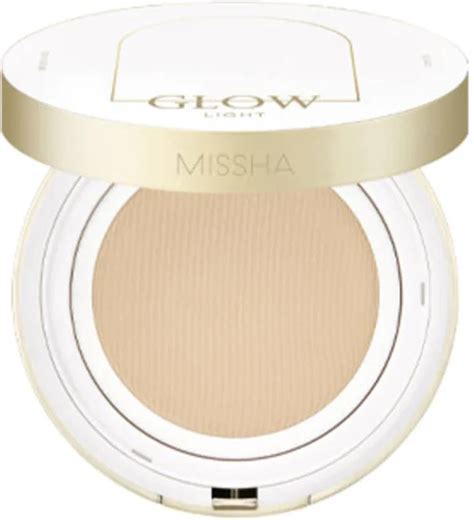 Missha Glow Cushion Light No.21P Fair SPF37 PA+++ for Original Skin ...