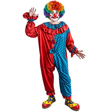circus clown masquerade costume hire