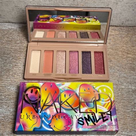 Urban Decay Makeup Urban Decay X Smiley Naked Mini Eyeshadow Palette Chill Happy Poshmark