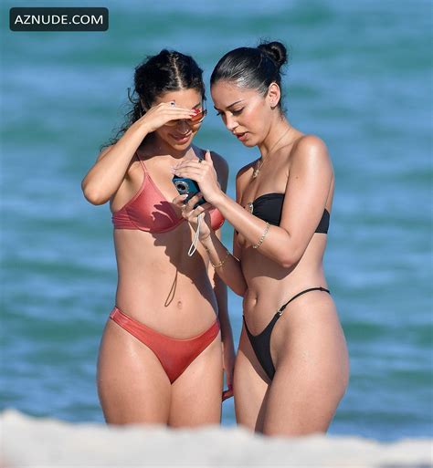 Chantel Jeffries Sexy Spotted Showing Off Her Attractive Bikini Body At Miami Beach Aznude
